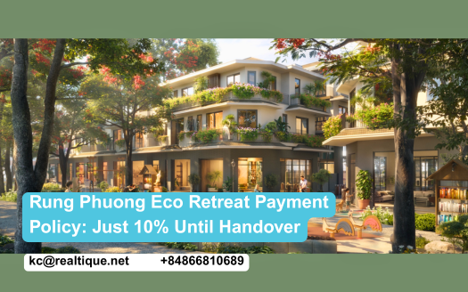 Chính sách thanh toán Rừng Phượng Eco Retreat - chỉ 10% | Rung Phuong Eco Retreat payment policy - just 10%