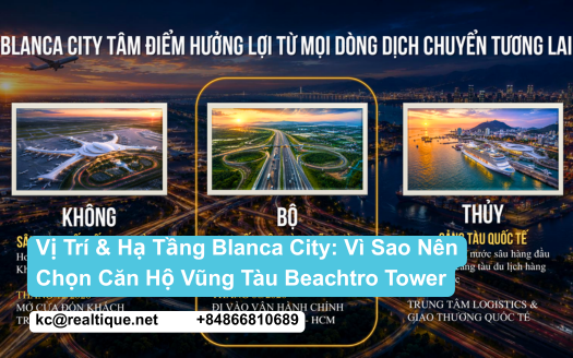 Vị trí căn hộ Vũng Tàu Beachtro Tower | Vung Tau apartment Beachtro Tower location