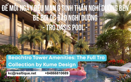 Beachtro Tower amenities - the Tro Collection by Kume Design | Realtique