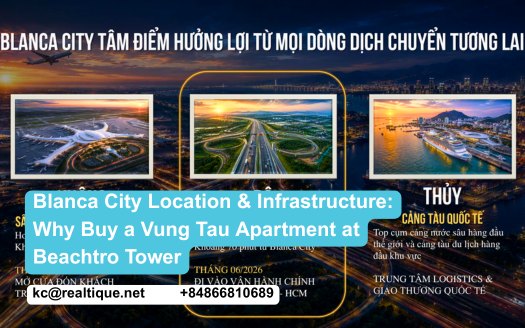 Blanca City location and infrastructure - Vung Tau apartment | Realtique