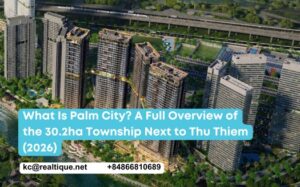 Palm City — a 30.2ha township next to Thu Thiem, East Ho Chi Minh City | Palm City 30,2ha cạnh Thủ Thiêm