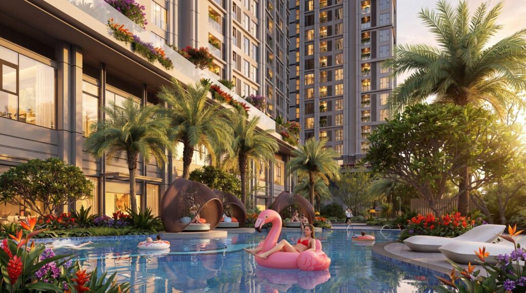 Tro Oasis Pool at Beachtro Tower | Realtique