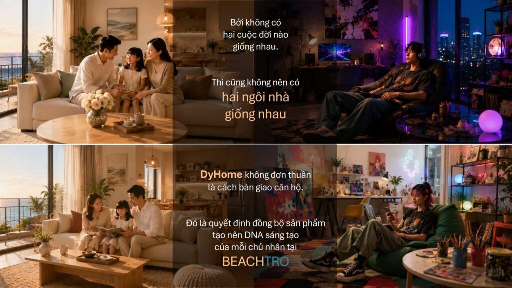 Không gian sống sáng tạo DyHome Beachtro Tower | DyHome creative living space Beachtro Tower