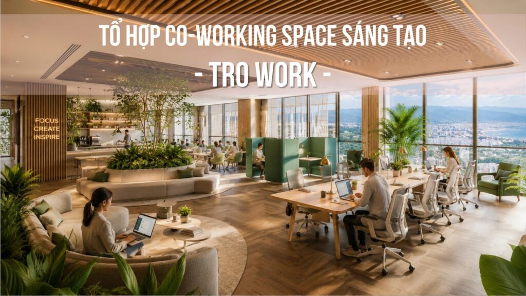 Tro Work không gian co-working Beachtro Tower | Tro Work co-working space Beachtro Tower
