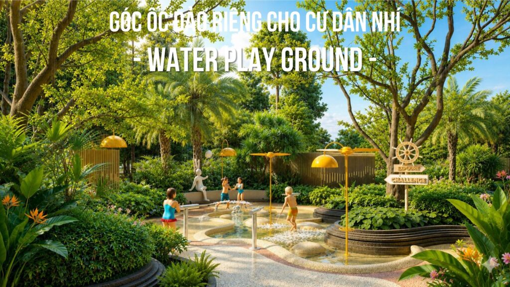 Water Playground khu vui chơi nước trẻ em Beachtro Tower | Water Playground kids water area Beachtro Tower