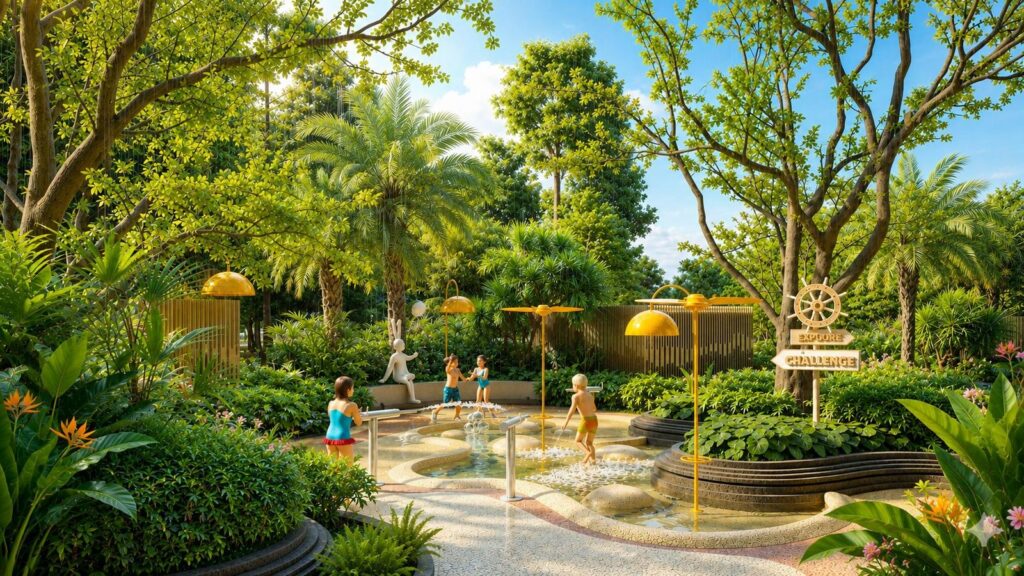 Water Playground at Beachtro Tower | Realtique