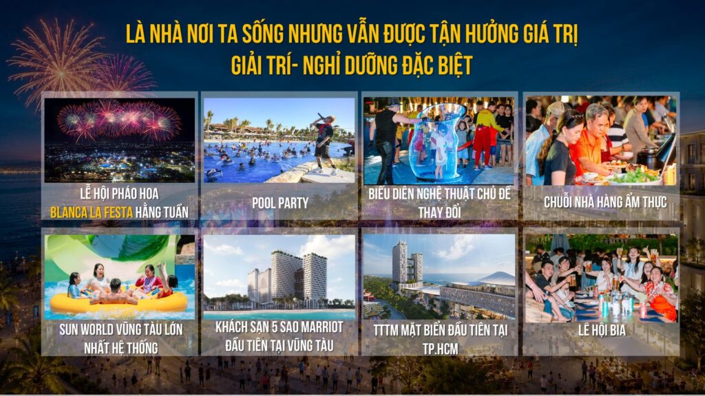 Blanca City lễ hội pháo hoa JW Marriott Sun World | Blanca City fireworks JW Marriott Sun World