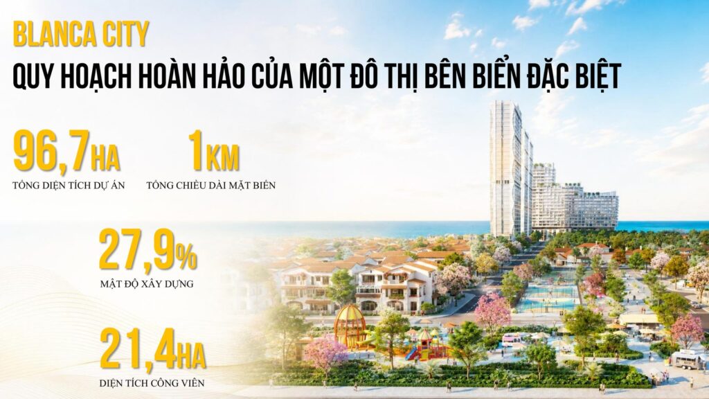 Blanca City 96,7ha 1km bờ biển 21,4ha công viên | Blanca City 96.7ha 1km beach 21.4ha park