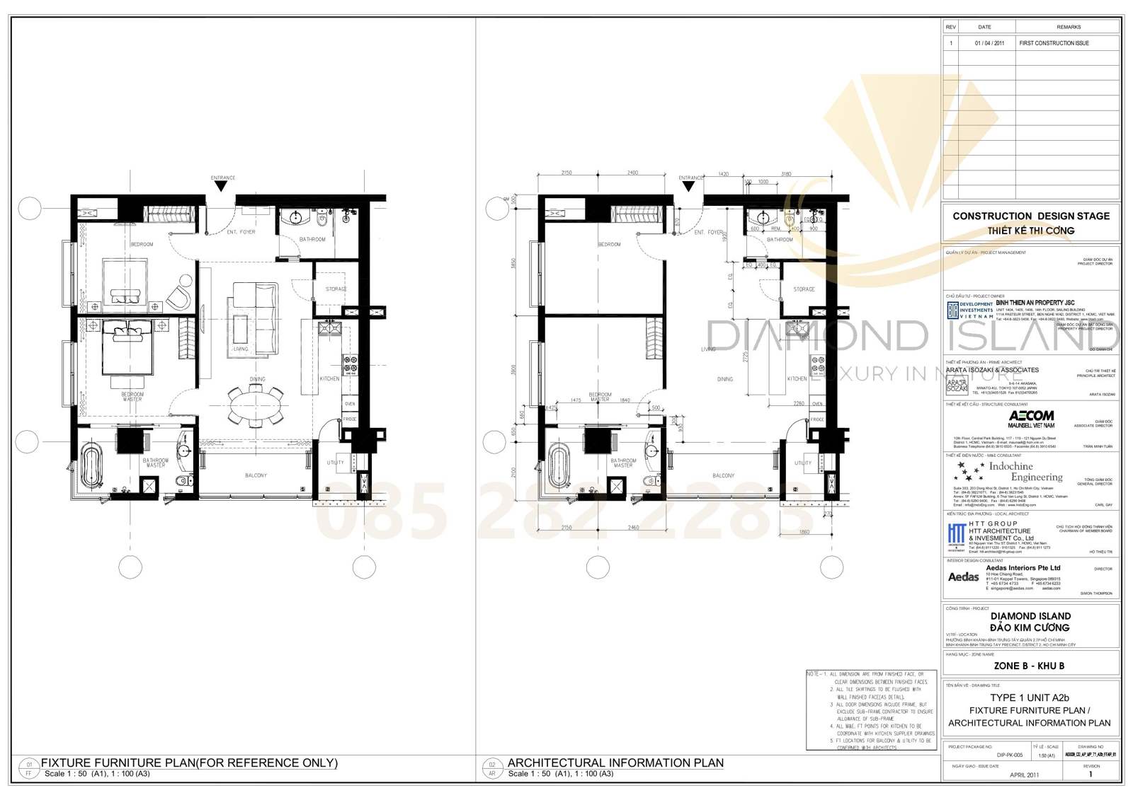 Brilliant apartment floor plan, căn hộ loại A2B