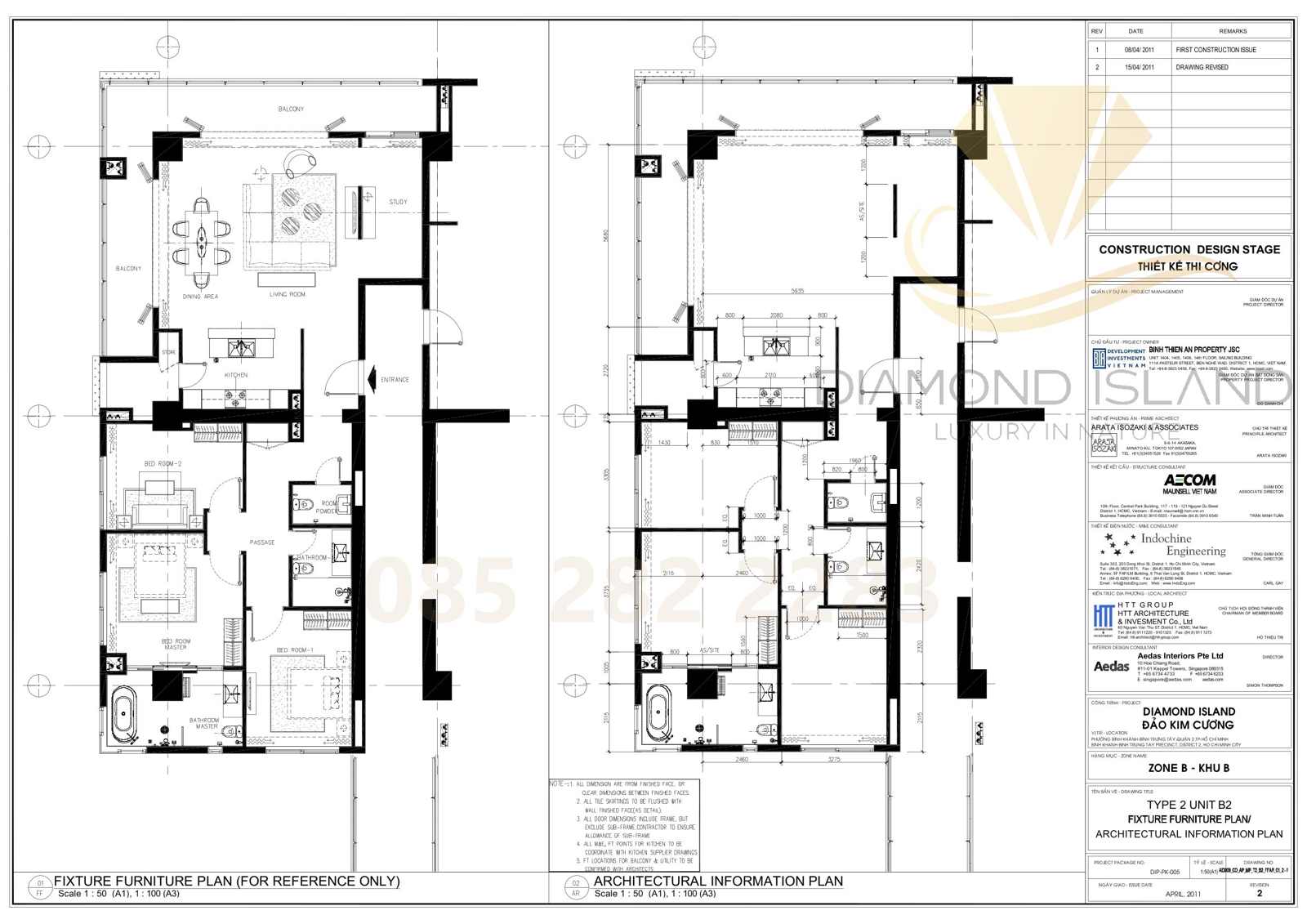 Brilliant apartment floor plan, căn hộ loại B2