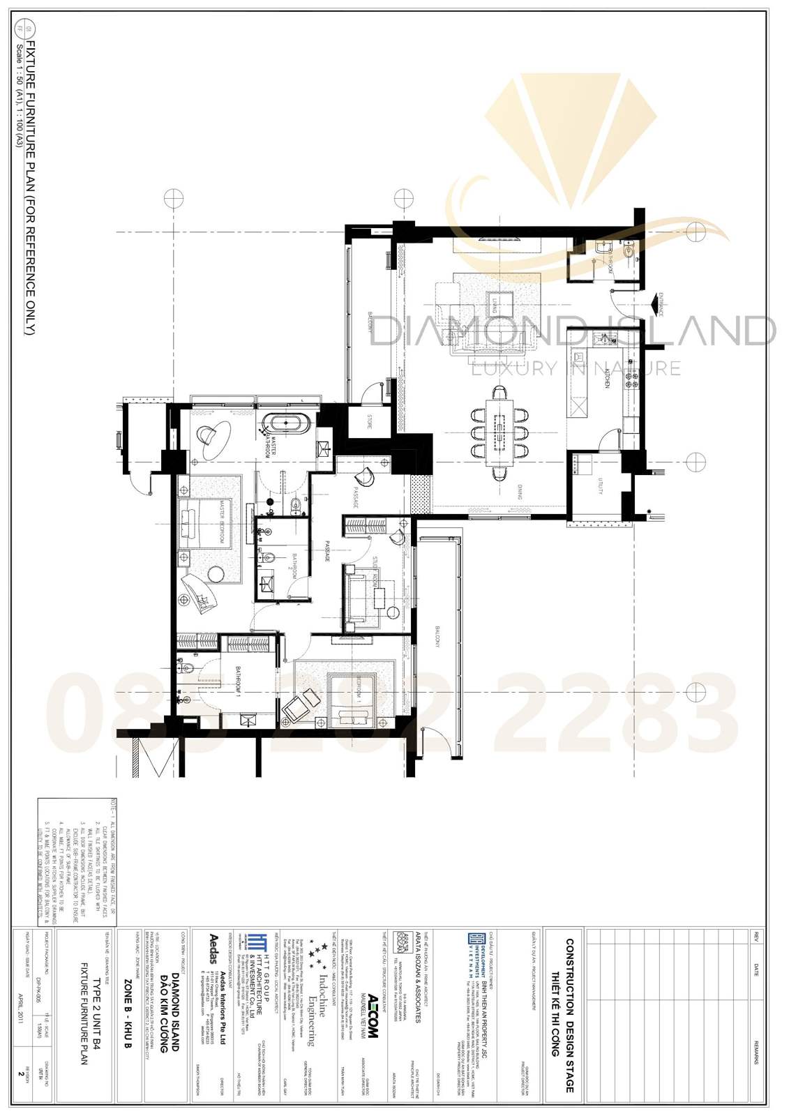 Brilliant apartment floor plan, căn hộ loại B4