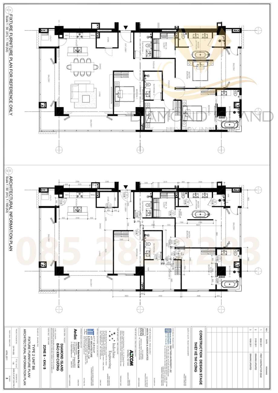 Brilliant apartment floor plan, căn hộ loại B6