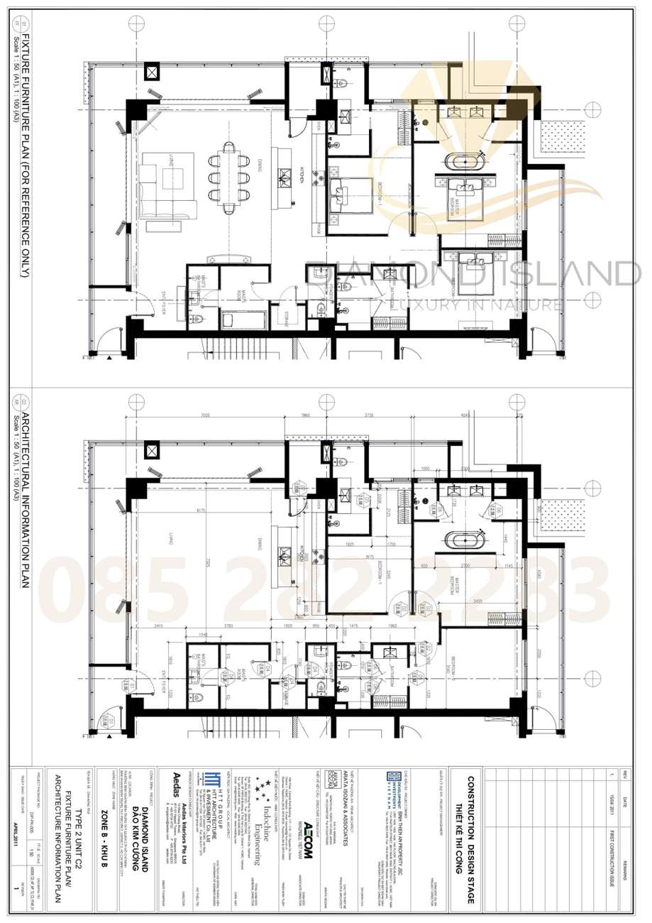 Brilliant apartment floor plan, căn hộ loại C2