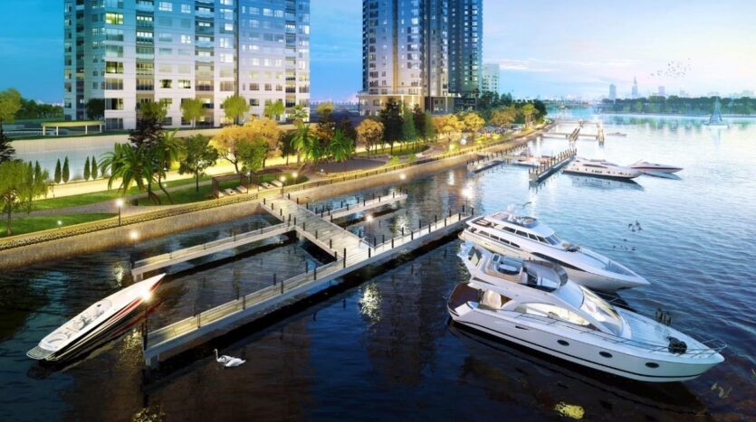 Bến du thuyền Diamond Island | Diamond Island marina