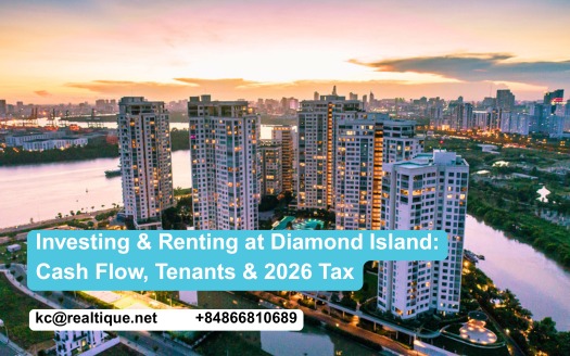Đầu tư và cho thuê căn hộ Diamond Island | Investing and renting at Diamond Island