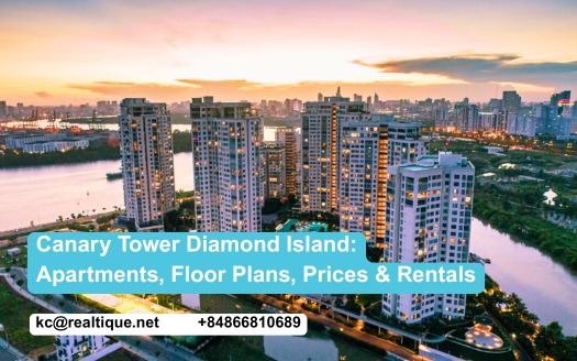 Căn hộ tháp Canary Diamond Island — mặt bằng & giá | Canary tower Diamond Island apartments — floor plans & prices