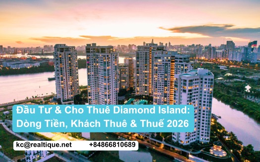 Đầu tư và cho thuê căn hộ Diamond Island | Investing and renting at Diamond Island