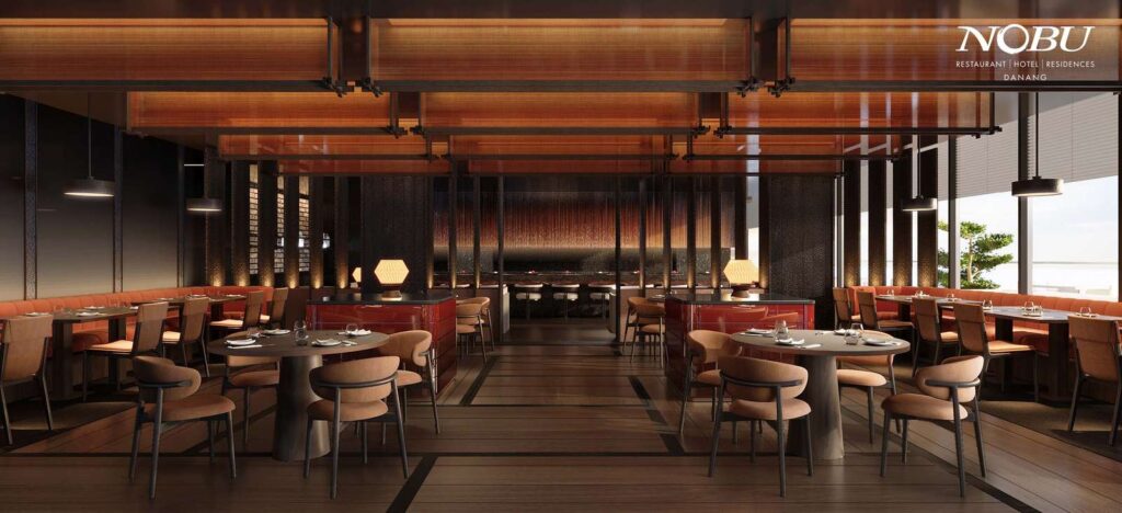 Nhà hàng Nobu trứ danh tại Nobu Residences Đà Nẵng | The signature Nobu Restaurant at Nobu Residences Danang