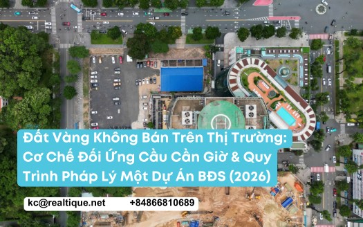 Đất vàng và quy trình pháp lý dự án bất động sản - cơ chế đối ứng cầu Cần Giờ | Prime land and the legal process of a property project in Vietnam