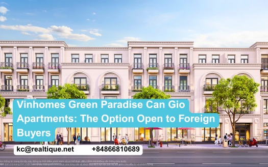 Vinhomes Green Paradise Can Gio apartments for foreign buyers | căn hộ cho người nước ngoài