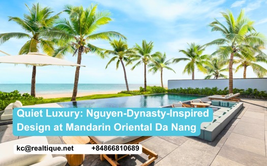Quiet Luxury design at Mandarin Oriental Da Nang
