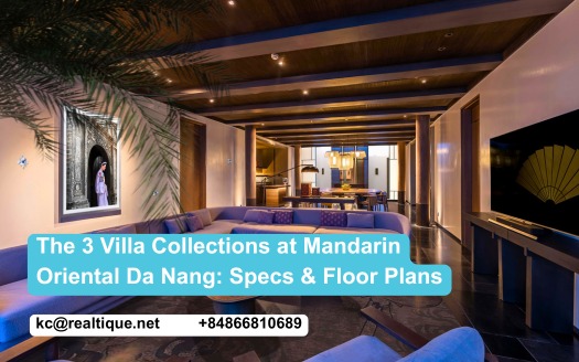 The 3 villa collections at Mandarin Oriental Da Nang