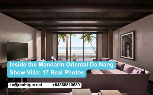 Inside the Mandarin Oriental Da Nang show villa
