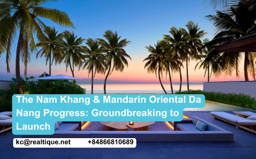 The Nam Khang & Mandarin Oriental Da Nang progress