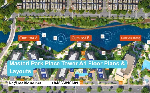 Masteri Park Place Tower A1 floor plans & layouts
