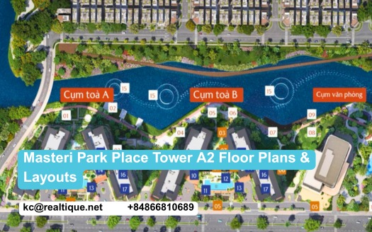 Masteri Park Place Tower A2 floor plans & layouts