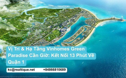 Vị trí & hạ tầng Vinhomes Green Paradise Cần Giờ | Location & infrastructure