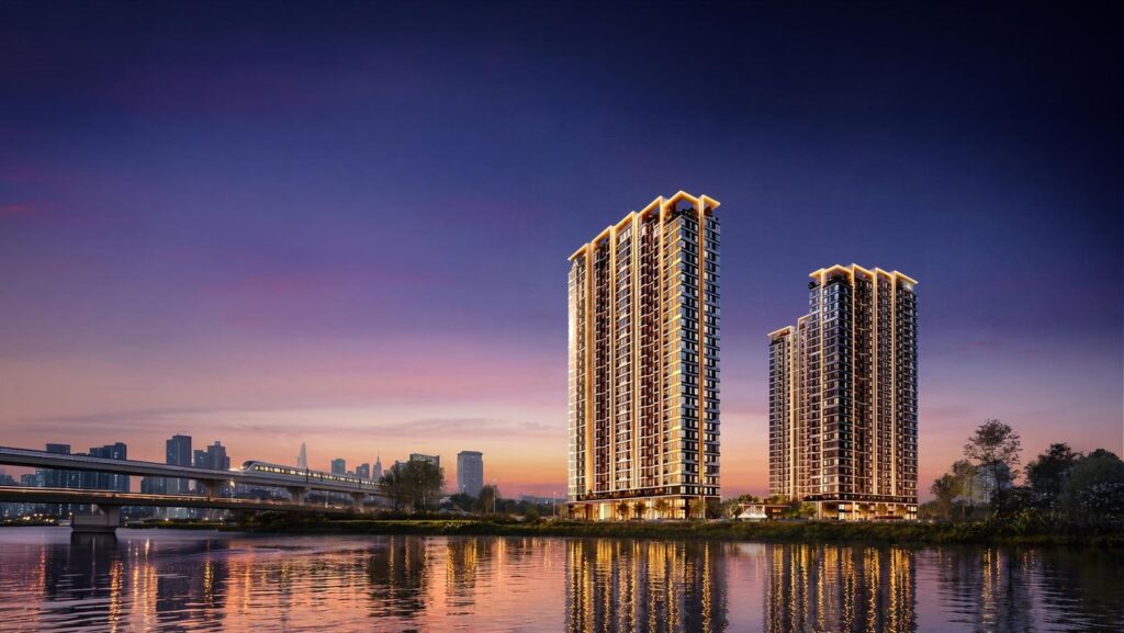 TT Genesis Nam Sài Gòn phối cảnh tổng thể | TT Genesis South Saigon overview render