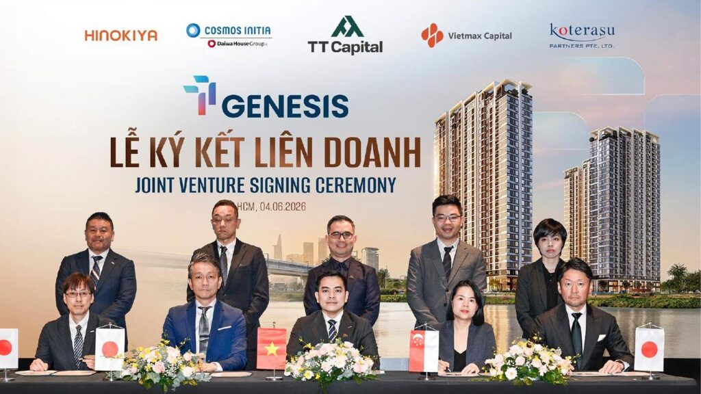 Lễ ký kết liên doanh TT Genesis Việt Nhật | TT Genesis Vietnam-Japan joint venture signing