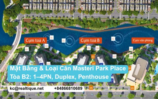 Mat Bang Loai Can Masteri Park Place Toa B2