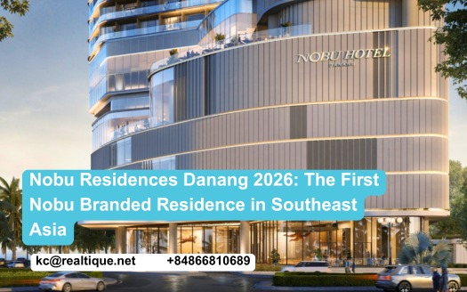 Nobu Residences Danang — first Nobu branded residence in Southeast Asia | Nobu Residences Đà Nẵng