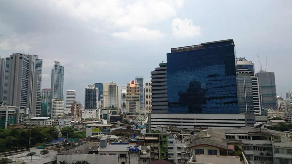 Toan canh do thi Bangkok, Thai Lan