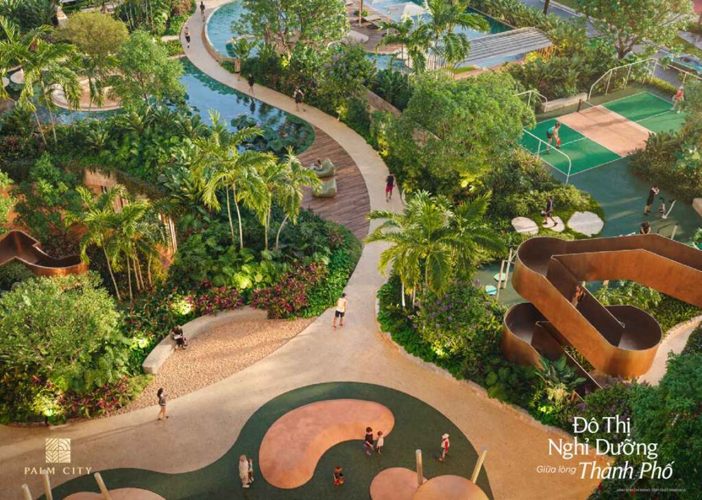Công viên Taichi và khu vui chơi trên cao tại Palm River | Elevated Taichi park and play area at Palm River