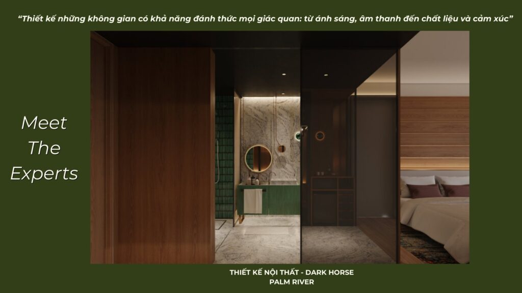 Phối cảnh nội thất Palm River do Dark Horse (Úc) thiết kế | Palm River interior design by Dark Horse studio