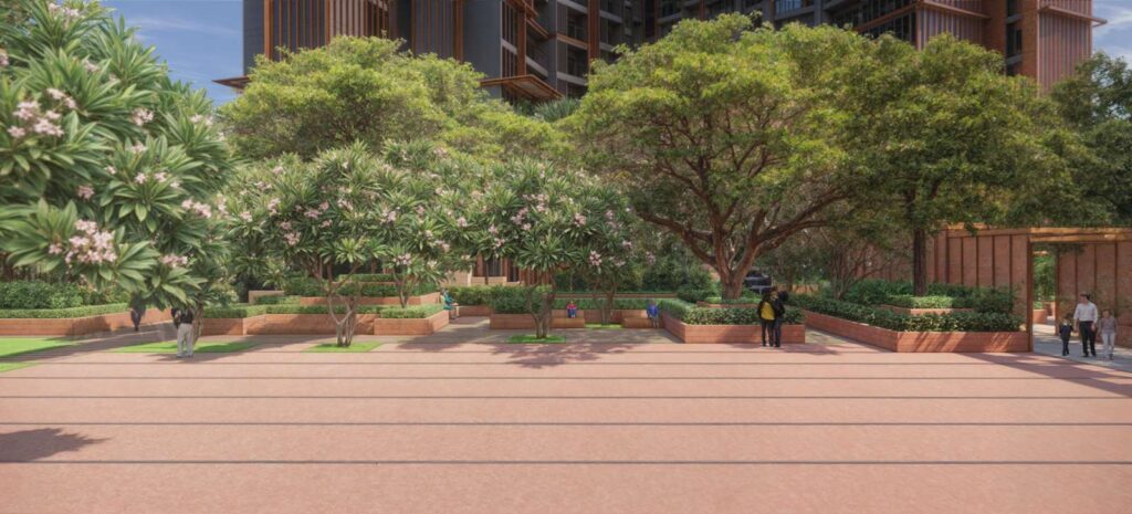 Công viên Central Park Sun Symphony Residence — Sun Symphony Residence 5 ven sông Hàn Đà Nẵng | Sun Symphony Residence Central Park green space — Sun Symphony Residence 5 riverside Han River Da Nang