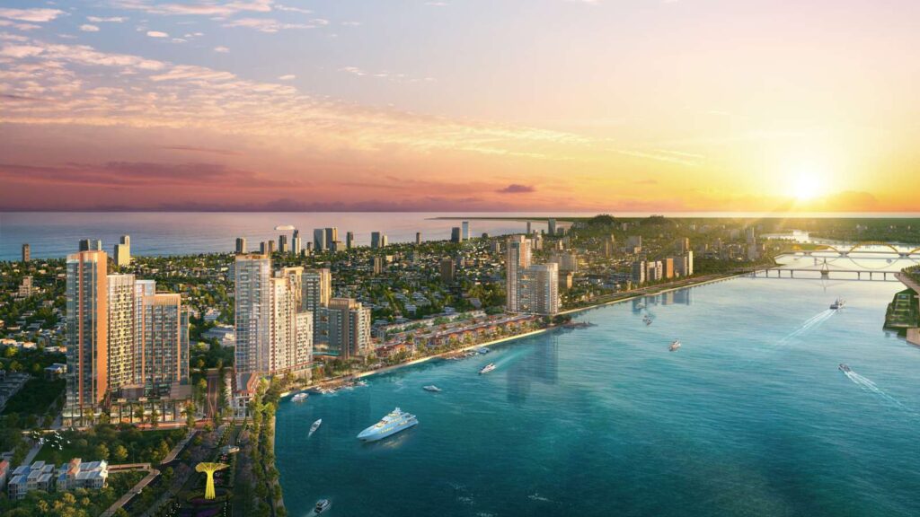 Phối cảnh Sun Symphony 5 ven sông Hàn — Sun Symphony Residence 5 ven sông Hàn Đà Nẵng | Sun Symphony 5 riverside rendering — Sun Symphony Residence 5 riverside Han River Da Nang