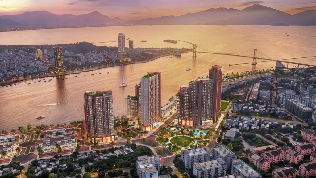 Phối cảnh Sun Symphony 5 ven sông Hàn — Sun Symphony Residence 5 ven sông Hàn Đà Nẵng | Sun Symphony 5 riverside rendering — Sun Symphony Residence 5 riverside Han River Da Nang
