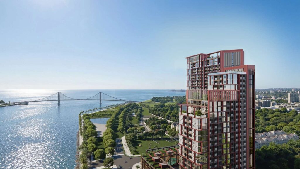 Phối cảnh Sun Symphony 5 ven sông Hàn — Sun Symphony Residence 5 ven sông Hàn Đà Nẵng | Sun Symphony 5 riverside rendering — Sun Symphony Residence 5 riverside Han River Da Nang