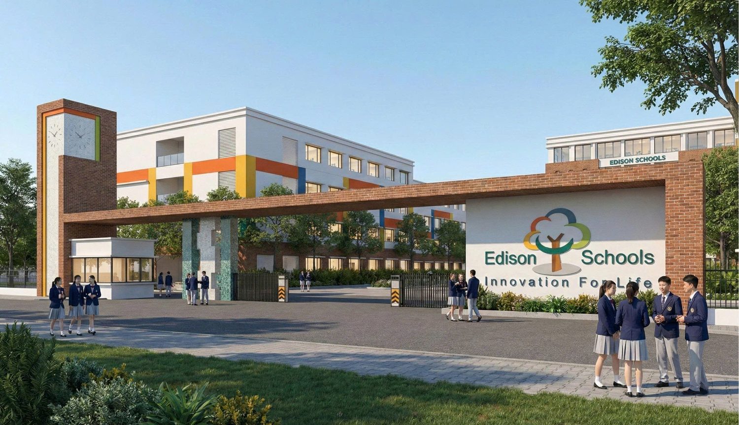 Trường Edison Eco Retreat Long An - Rừng Phượng