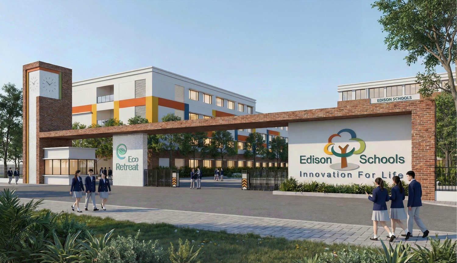 Trường Edison Eco Retreat Long An - Rừng Phượng