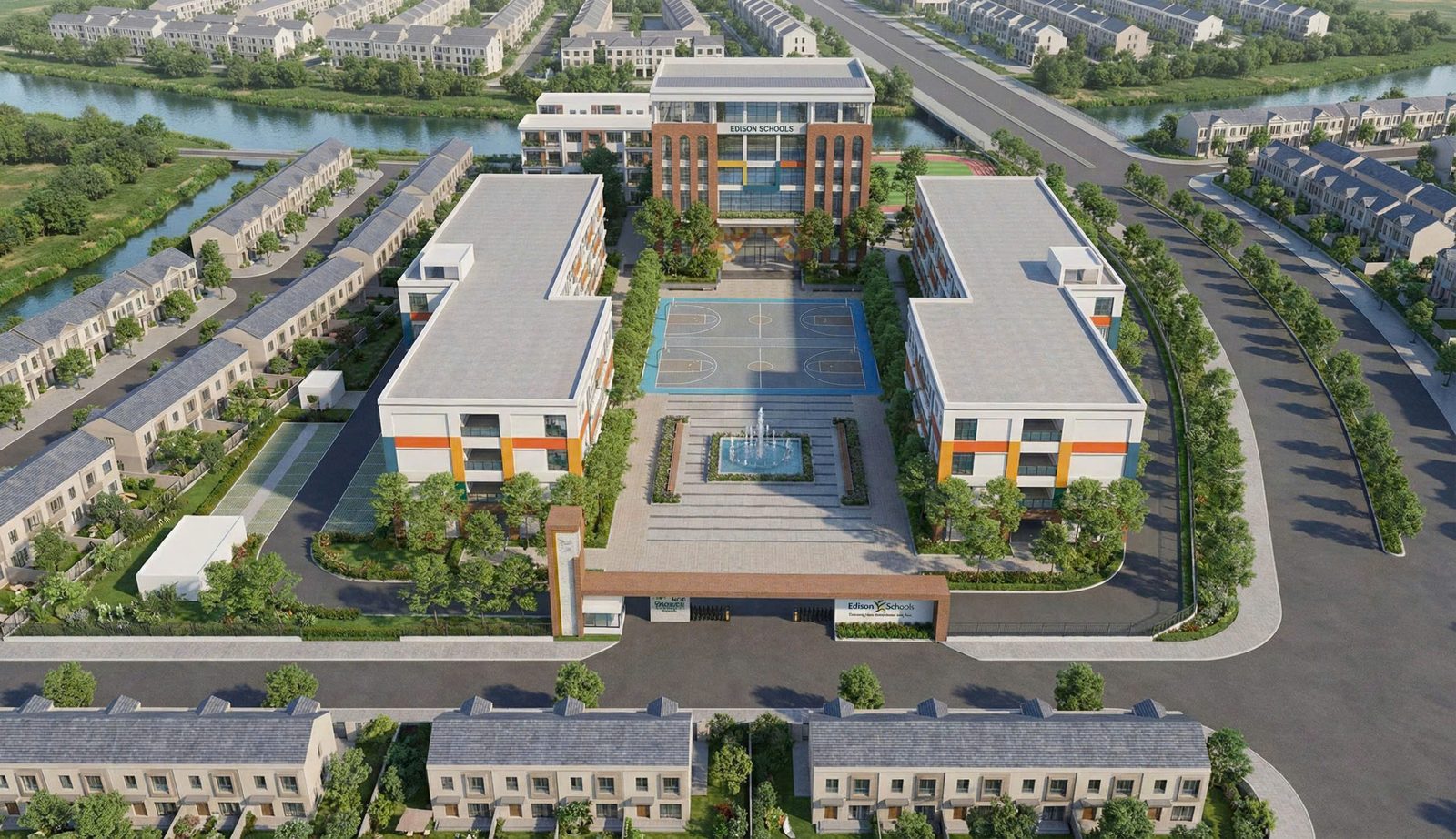 Trường Edison Eco Retreat Long An - Rừng Phượng