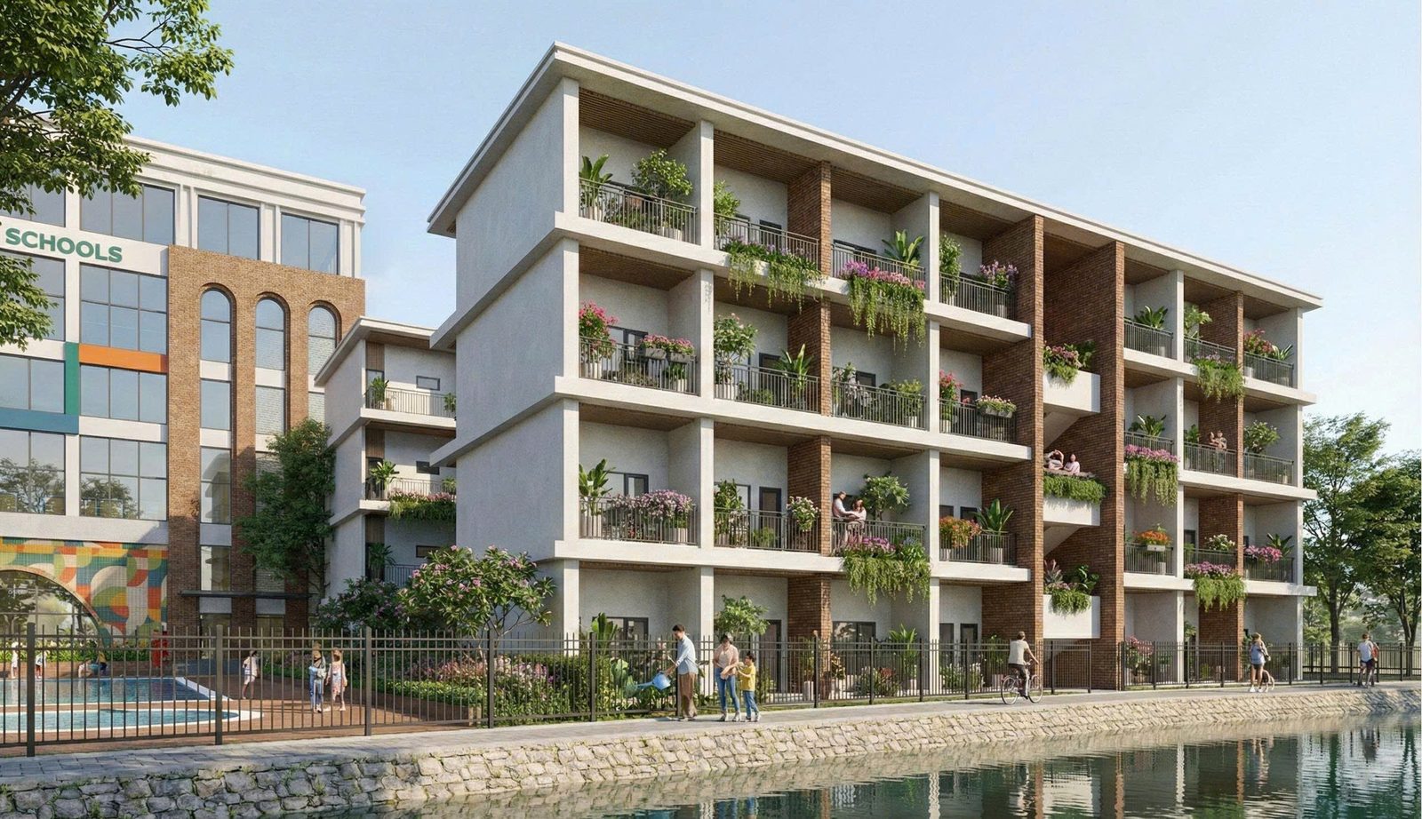 Trường Edison Eco Retreat Long An - Rừng Phượng
