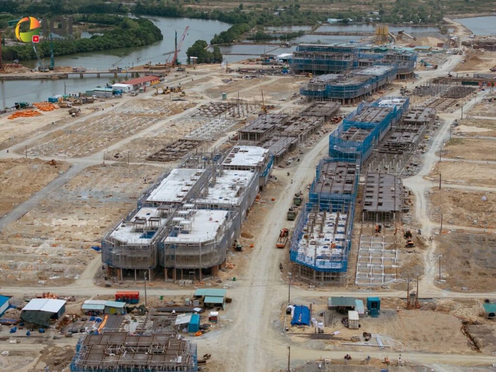 Tiến độ thi công hạ tầng và thấp tầng tại Charmora City | Construction progress at Charmora City