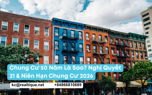 Chung cu 50 nam la sao Nghi quyet 21 nien han chung cu 2026 het han co mat nha | Realtique