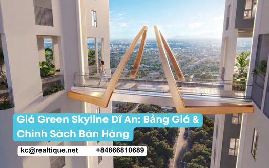 Thumbnail bài viết về bảng giá tham khảo, chính sách bán hàng và lịch thanh toán Green Skyline Dĩ An | Article thumbnail for Green Skyline Di An prices, sales policy and payment schedule
