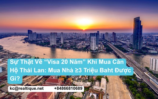 Sự thật visa 20 năm khi mua nhà Thái Lan | Thailand property visa myth — Realtique OPI